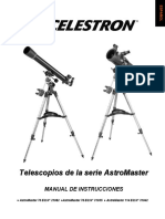 Manual Telescopio Astro Master