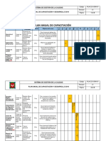 Plan Anual de Capacitación y Desarrollo 2019 VF SST