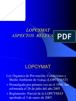 Lopcymat Aspectos Relevantes