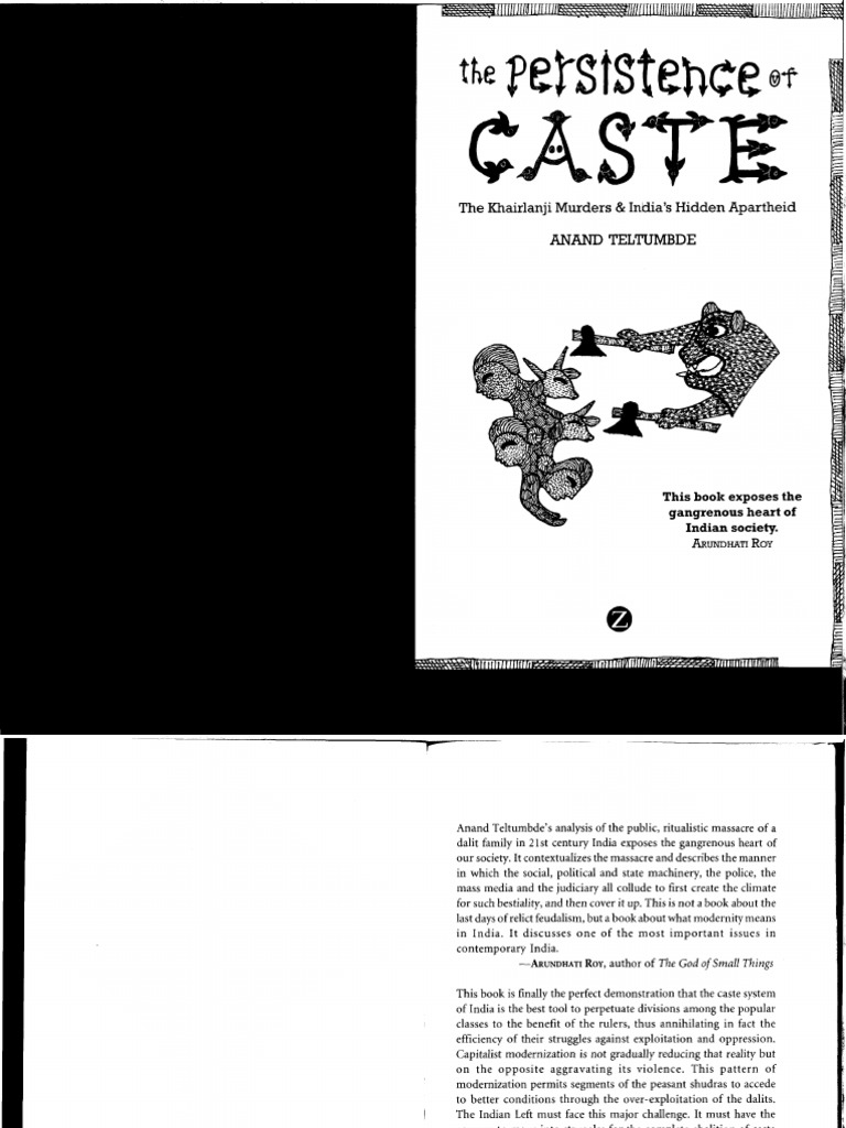 Thepersistenceofcaste PDF | PDF | Dalit | Caste