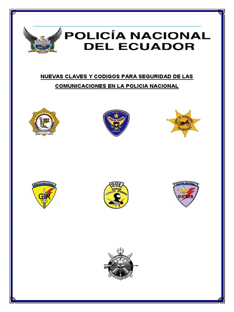 Claves Policiales Pdf Policia Sistema Solar