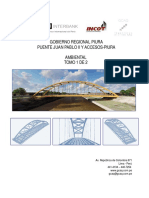 Expediente Puente Juan Pablo II y Accesos - Piura (Ambiental) Tomo 1 de 2 - F. 1682@1323 PDF