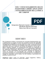 Construcción y Funcionamiento de Un Motor de Solenoide