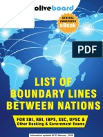Ebook: List of Boundary Lines Between Nations