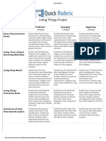 Quick Rubric