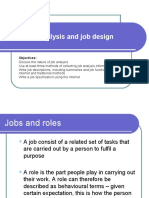Week 5 Job Analysis and Design