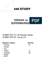 Study: Kirana Vs Supermarket