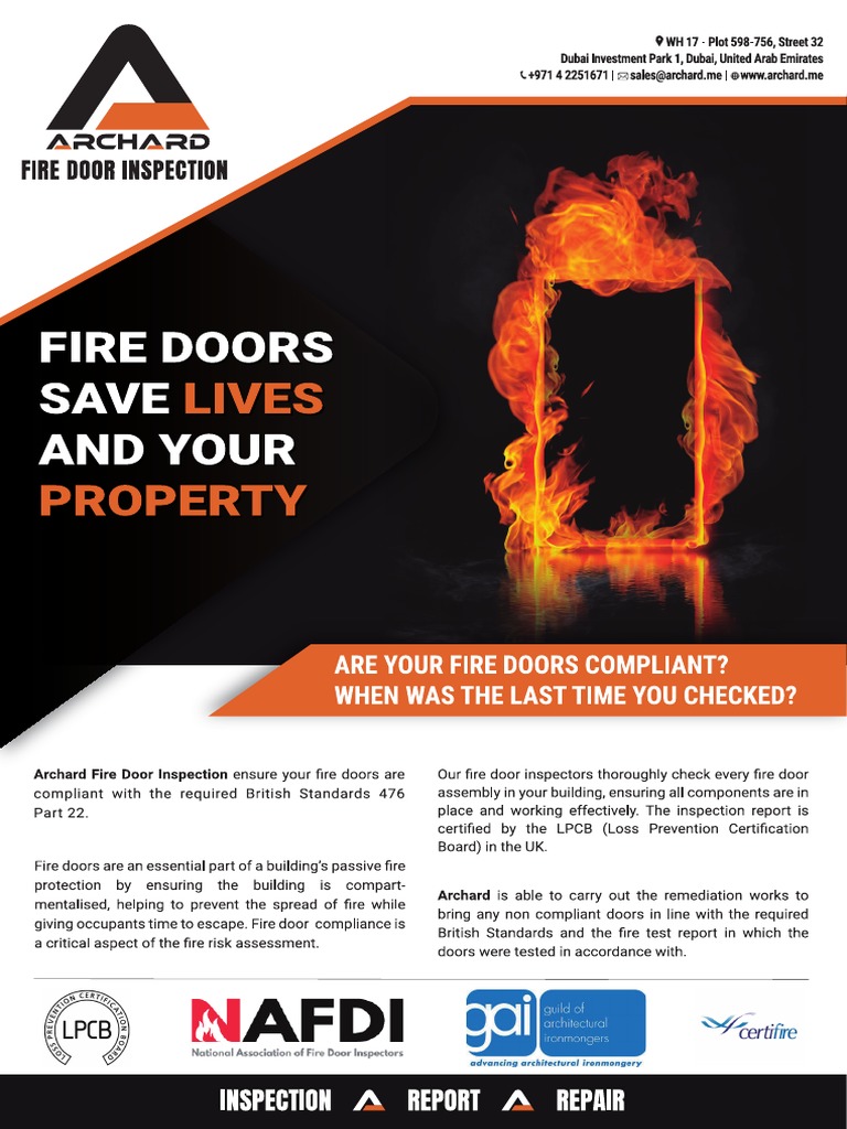 Archard Fire Door Inspection