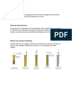 Tipos de Cimentaciones