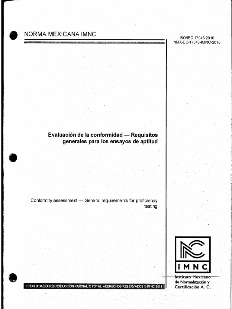 Iso 17043 PDF | PDF