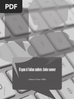 o Que é Falso Sobre Fake News