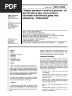 NBR 05007 - 08 - Tiras Laminadas de Aço de Baixo Teor de Carbono