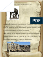 Incursiune in Istoria Si Civilizatia Romei Antice