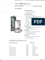 Unvented Hot Water Cylinder Specification