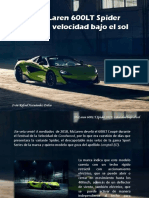 Iván Rafael Hernández Dalas - McLaren 600LT Spider 2019, velocidad bajo el sol