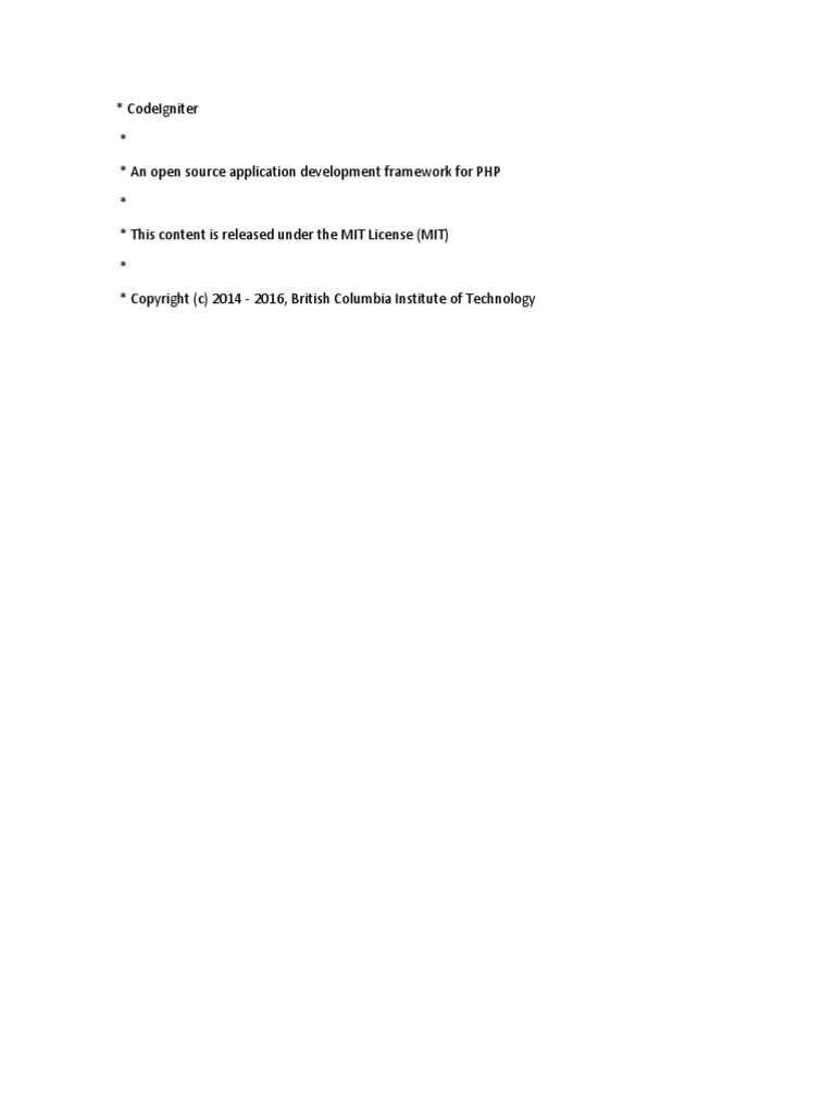Code Igniter | PDF | Computers | Technology & Engineering