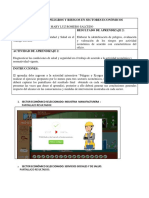 Actividad de Peligros y Riesgos Sectores Economico