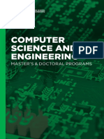 Computer Science and Engineering: Master'S & Doctoral Programs