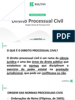 Aula 1 - Processo Civil