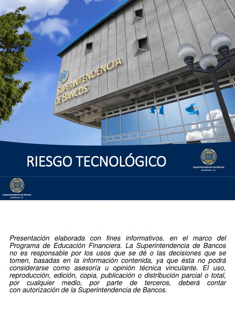 Riesgos Tecnológicos en el Sector Financiero | PDF | Tecnología de ...
