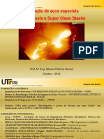 Palestra UTFPR Processos Fundição Aços Limpos Silvana Verona
