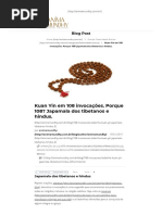 Kuan Yin Em 108 Invocações. Porque 108_ Japamala Dos Tibetanos e Hindus
