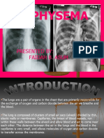 Emphysema: Presented By: Faidah B. Asum