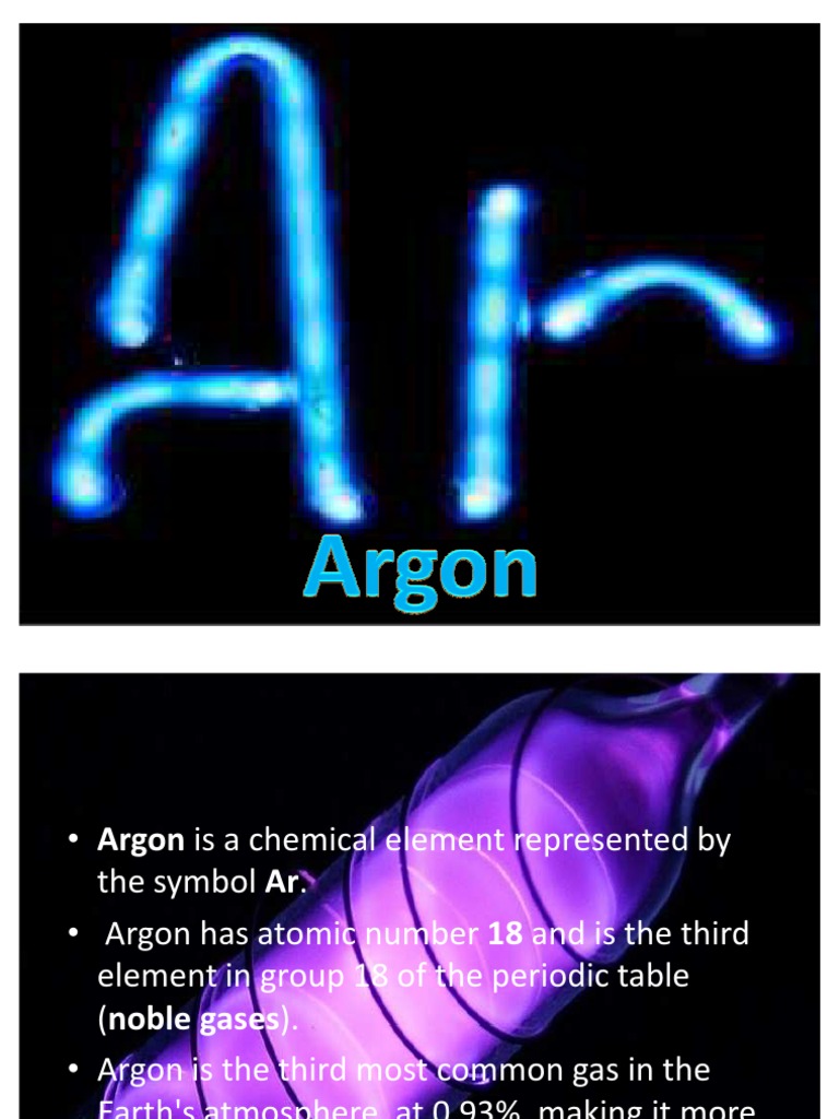 Argon PDF Argon Industrial Gases