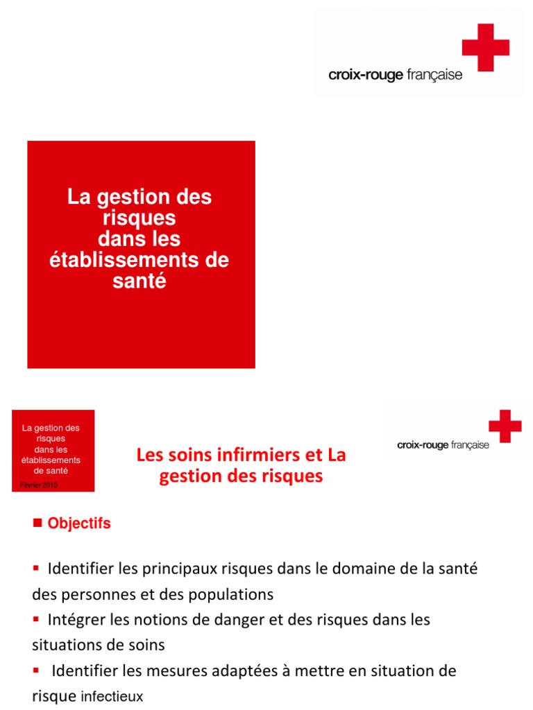 Gestion des risques en santé | PDF | Risque | Sécurité