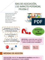 Medidas de Asociación, Impacto Potencial y Prueba Z