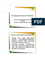 Rancangan Penelitian - Present PDF