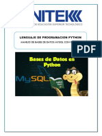 Bases de Datos Con Python