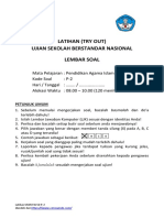 Latihan USBN PAI SD P-2