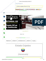 Cojedes (Venezuela) Municipios _ Editorial OX