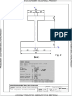 Universidad Central Del Ecuador: Facultad: Nro. de Hojas: Fecha: Carrera: Escala: 1:10 CM Materia