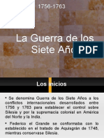 La Guerra de los Siete Años 1756-1763