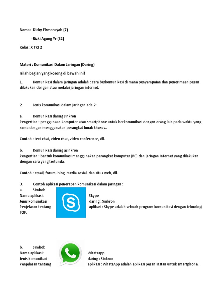 Kelompok Daring Docx