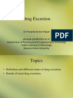 Drug Excretion