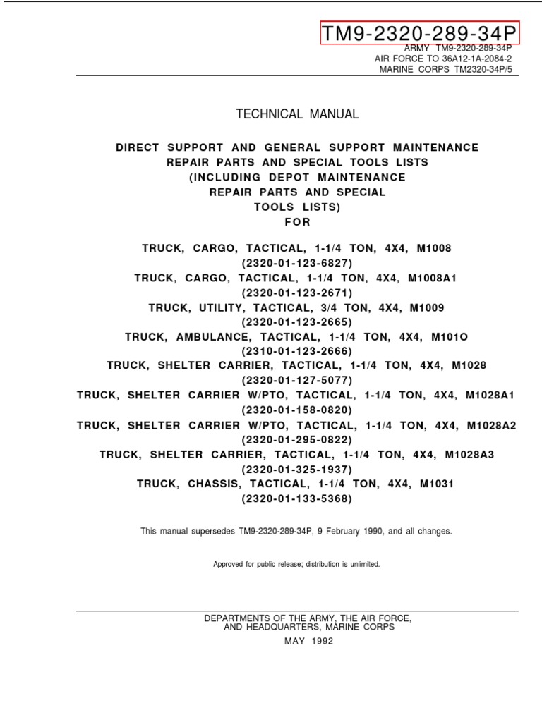 Cucv Service Manual | PDF | Internal Combustion Engine