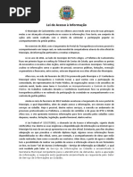 Lei de Acesso à Informação