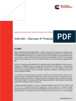 AGN 066 - Alternator IP Protection: Application Guidance Notes: Technical Information From Cummins Generator Technologies