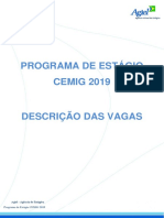 Descrição Vagas CEMIG 2019 PDF