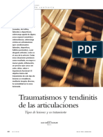 Traumatismos y Tendinitis de Las Articulaciones