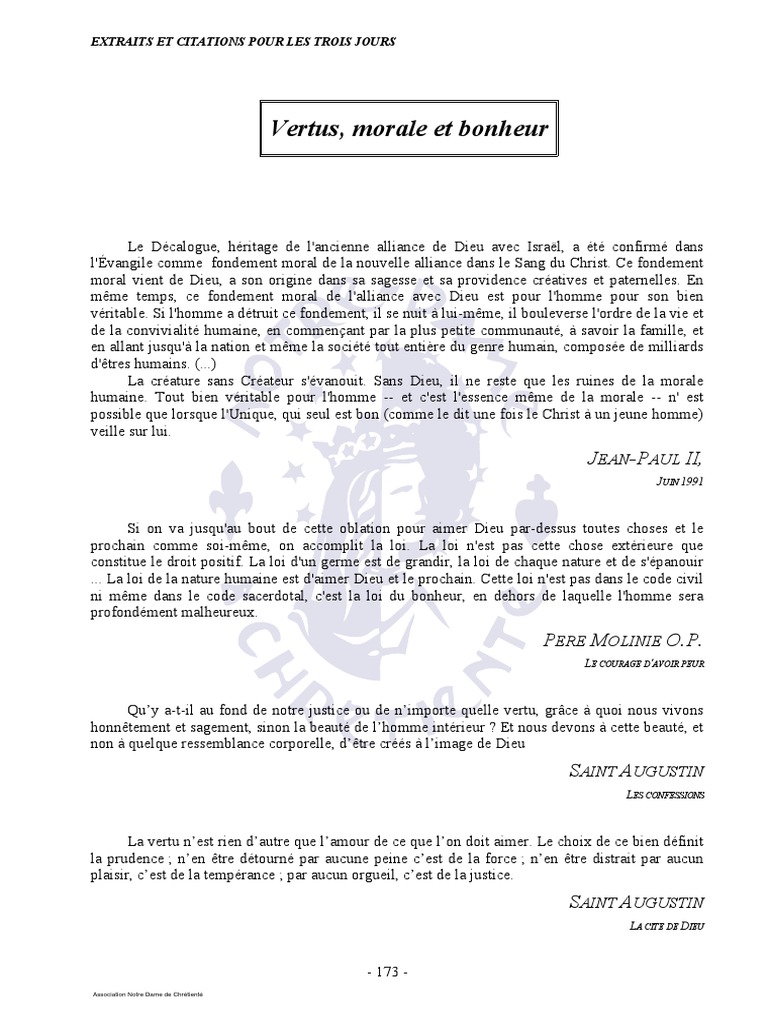08 Vertus Morale Bonheur Citations Vertu Dieu
