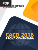 Prova Comentada - Diplomata (2018)