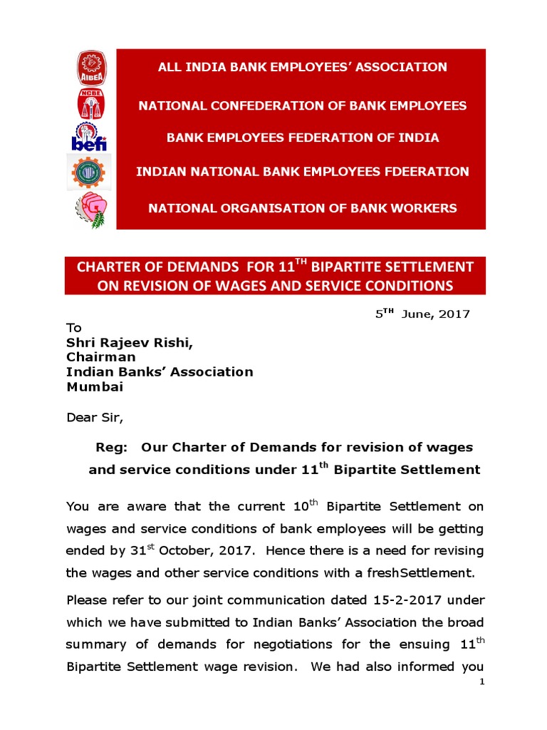 Common Charter of Demands PDF | PDF | Pension | Sick Leave