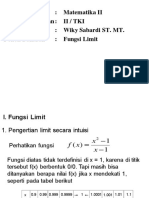 Fungsi Limit