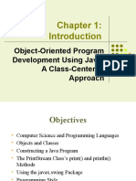 Object-Oriented Program Development Using Java: A Class-Centered Approach