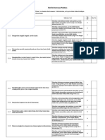 Kisi-kisi Instrumen Penilaian KD 1