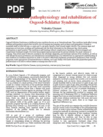 Download A Look at the Pathophysiology and Rehabilitation of Osgood-Schlatter Syndrome by Valentin Uzunov SN40550763 doc pdf